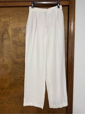 Zara Linen Blend Trousers